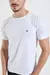 CAMISETA SLIM EGÍPCIO - BRANCO COM PRETO