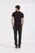 CAMISETA SLIM EGÍPCIO - PRETO COM DOURADO - Valência Store