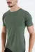 CAMISETA PIMA FLOW - OLIVA