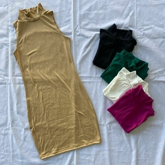 VESTIDO MEDIA POLERA NOEMI