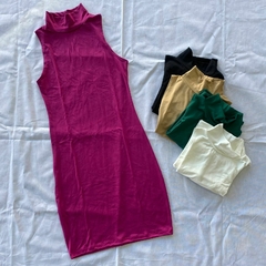 VESTIDO MEDIA POLERA NOEMI - comprar online