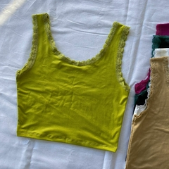 TOP ENCAJE RUBI - comprar online