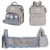 Mochila Maternal Bolso Cuna Bebe Cambiador Plegable - Chinito Store