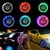 Luces Led Impermeables Para Auto Moto Carga Solar Luz Rgb en internet