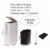 Cesto Residuo Tacho Basura 10 Lts Multiusos 3 En 1 en internet