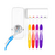 Dispenser Pasta Dental Porta Cepillo 2 En 1 Soporte Dientes - comprar online