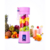Mini Licuadora Portátil Recargable Usb Vaso De 380 Ml ROSA - Chinito Store