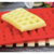 Molde Waffle Silicona Rectangular Wafflera Repostería Barra en internet