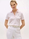 Chomba Tommy Hilfiger Dama - Rayada Rosa y Blanco - Talle M - comprar online