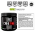 Creatina pura Creapure Darkness 200g Creatine Muscle Energy - fitSALUS Suplementos