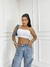 Cropped Decote Coração