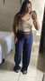 Calça Pantalona Com Cinto