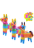 3 pcs Mini Donkey Pinatas