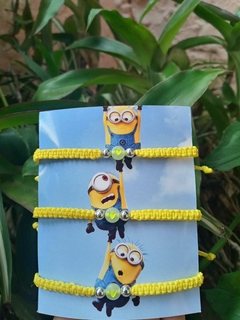 Pulseras minions