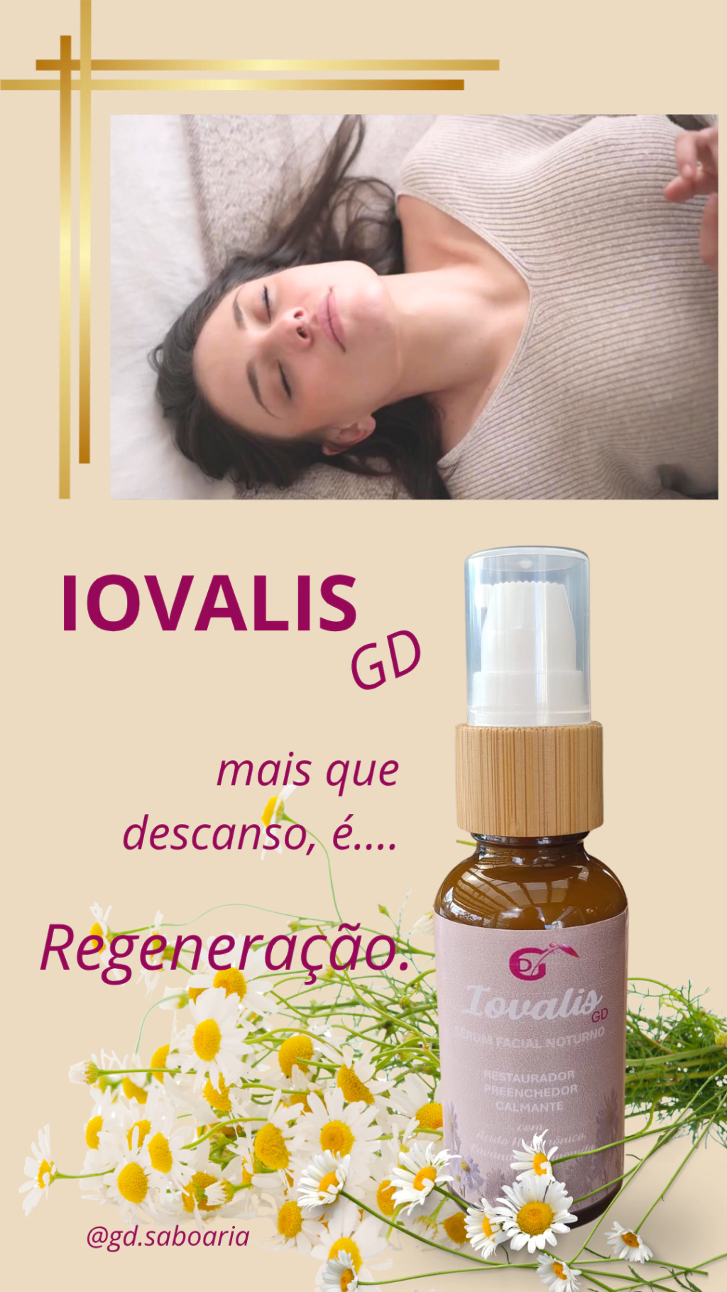 Iovalis GD - Serúm Facial Noturno