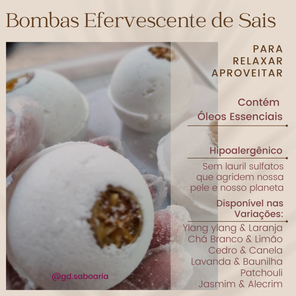 Bombas Efervescentes de Sais