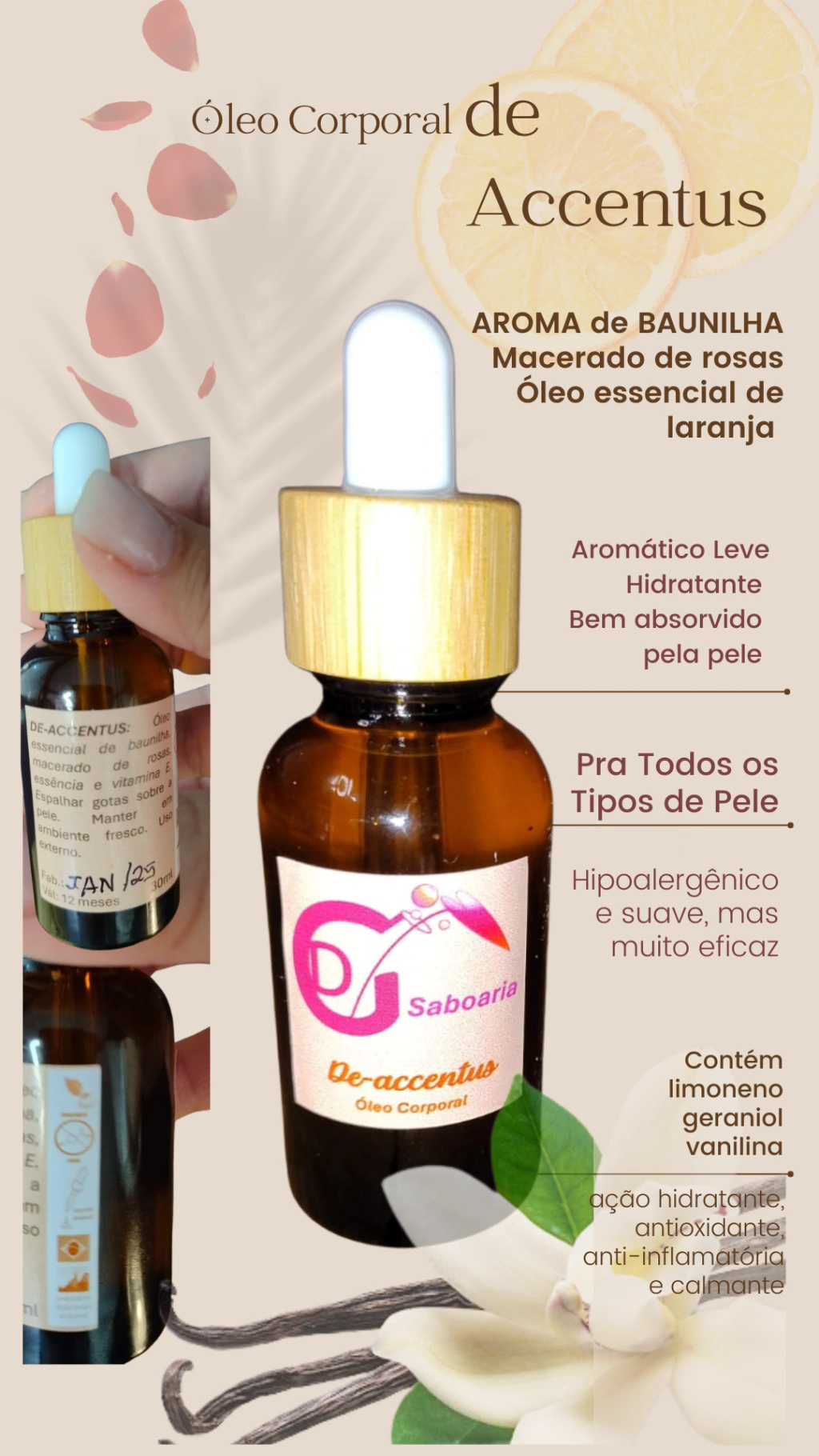 Óleo Corporal de Accentus
