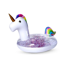 Inflable Unicornio Glitter Grande 1.74m x 0.84m - comprar online
