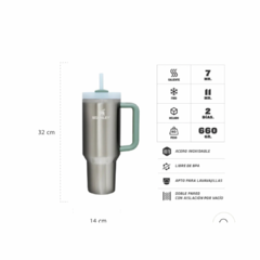 Vaso Stanley Quencher 1.18lts en internet
