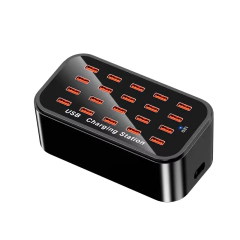 Estacion Hub 20 Puertos Usb 100w 2.4 A - PyperStore