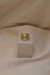Ane entrelaçado dourado em aço ajustável - comprar online