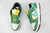 Saint Seiya x Nike Dunk Low Custom White Green na internet
