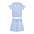 Conjunto Trapstar Chenille Decoded Short Set "Light Blue"