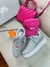 Nike Air Force 1 Cinza/Rosa - comprar online