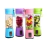 Mini Licuadora Portátil Recargable Usb Vaso De 380 Ml ROSA en internet