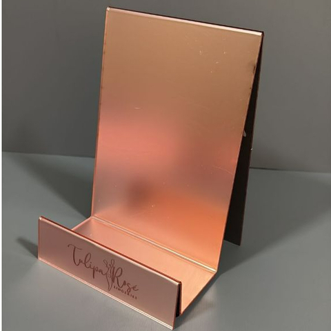 Porta Folder 10x15 Personalizado em Acrílico espelhado