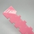 Régua Gabarito Wire-o Passo 2X1 e 3X1 em Acrílico Rosa - comprar online