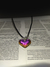 Collar Corazón tornasolado en internet
