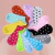 Kit 12 Pares Meias Feminina Multicolor Casual Cano Curto Cor Variados - loja online