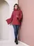 Blusa De Frio Poncho De Tricô Modal
