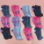 Kit 12 Pares Meias Feminina Multicolor Casual Cano Curto Cor Variados - comprar online