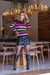 Imagem do Blusa Feminina Tricot Cacharrel Listrada Moda Blogueiras (BRUNA)