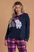 Pijama Feminino Lhama Marinho na internet