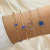 Elegante Pulseira em Corrente de Coração Oco para Mulheres - loja online