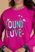 Pijama Feminino Found Love Rosa na internet