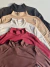 Polera Larga Chocolate - Muy Mona Tienda