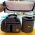 Kit bolsa Maternidade Jeans com azul