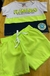 CONJUNTO FLUORECENTE VERDE