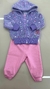 Conjunto Lavanda com capuz