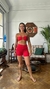 Pareô vermelha conjunto completo - comprar online