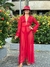 Longa Tule Vermelho