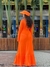 Longa Tule Laranja florescente - comprar online