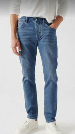 CALÇA JEANS SLIM - BLUE