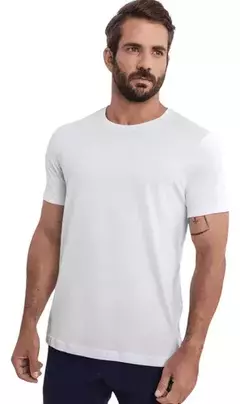 CAMISETA PIMA - BRANCA