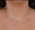 Colar Choker Olho Grego PRATA 925