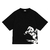 Camiseta Wheelie Horse - Preta